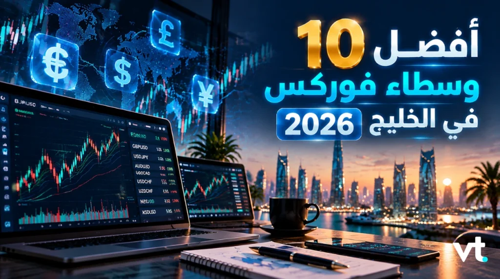 أفضل 10 وسطاء فوركس في الخليج 2026