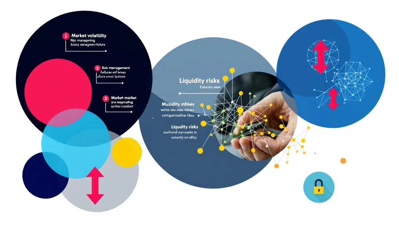 Visual representation of the risks and challenges in indices trading.