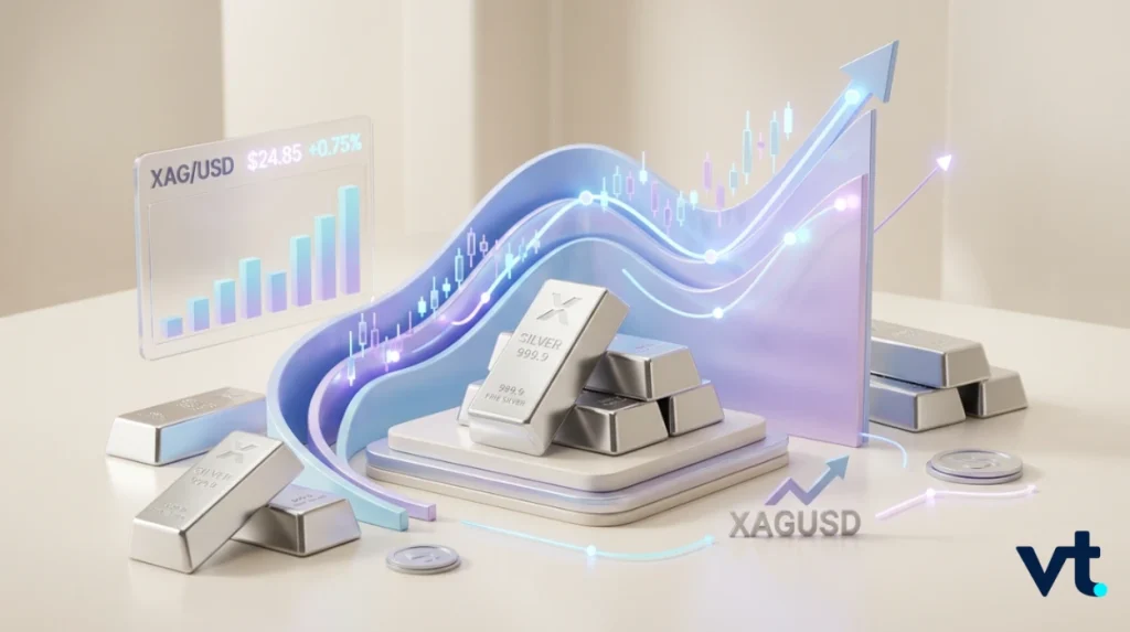 XAGUSD: Precio de la Plata, Gráfico y Cómo Operar