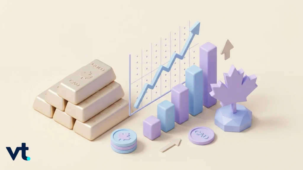 10 Meilleures Plateformes pour Trader l'Or au Canada en 2026