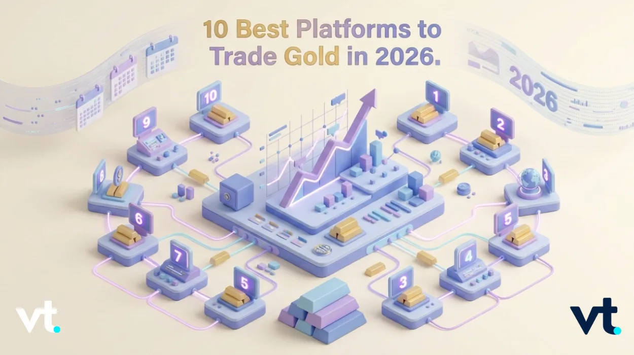 10 Meilleures Plateformes pour Trader l'Or en 2026