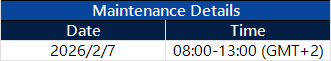 Notification of Server Upgrade