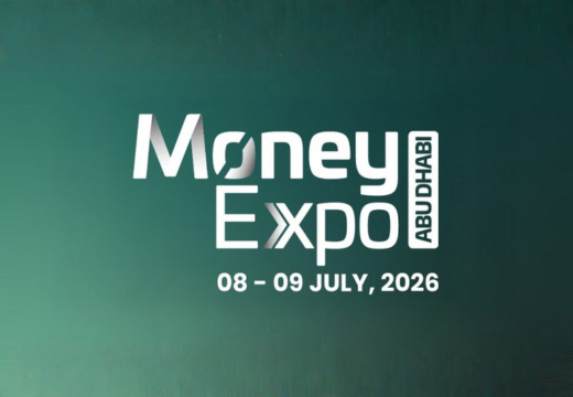 Money Expo Abu Dhabi logo with dates 08–09 July, 2026.