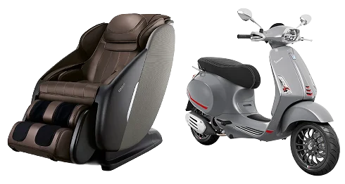 OSIM เก้าอี้นวด รุ่น uDeluxe MAX/ หรือ Vespa Sprint S150