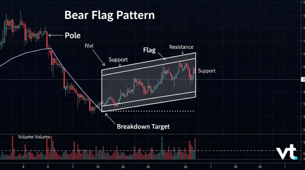 Bear Flag Pattern - VT Markets