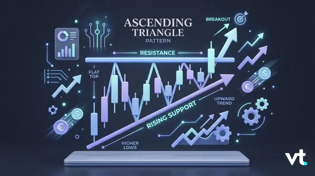 | VT Markets ascending triangle chart pattern