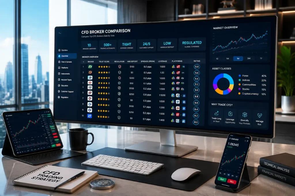 VT Markets 10 Best CFD Brokers in 2026