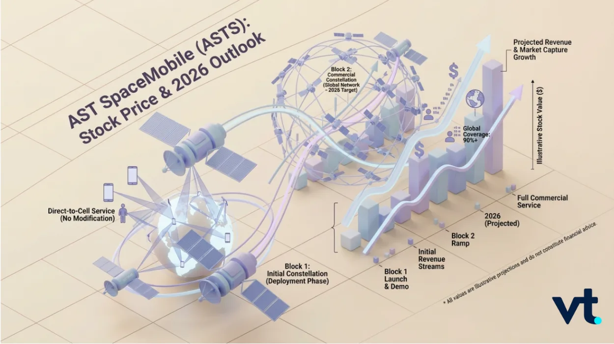 ASTS Stock AST SpaceMobile Price 2026 Outlook