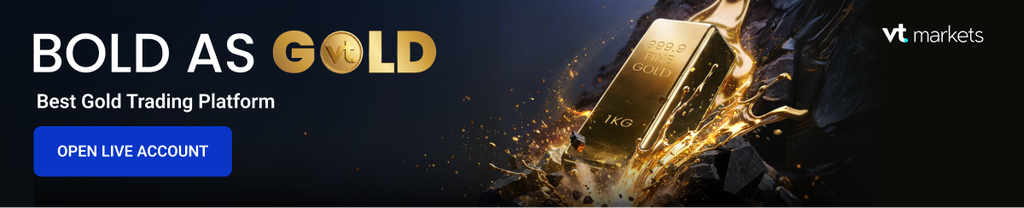 imgv30216s43ffd4a9d56343148e0ccae4e4ebbdhu VT Markets Promotional VT Markets banner bold BOLD AS GOLD with a glowing gold bar and a blue OPEN LIVE ACCOUNT button on the left